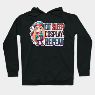 Cosplay girl Hoodie